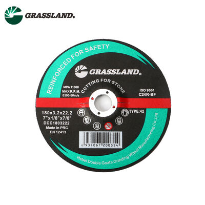 Żywicowe dyski do cięcia kamienia 180 mm średnica 3,2 mm grubość 22,2 mm Rozmiar otworu Kompatybilny z szybkimi szlifierami kątowymi