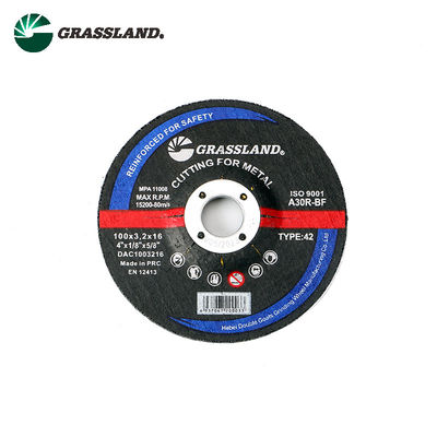 100X3X16mm 4-calowe metalowe tarcze szlifierskie T42 z obniżonym środkiem