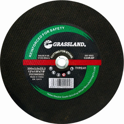 Grassland 300X2,5X22mm Czarne 12-calowe tarcze do cięcia kamienia