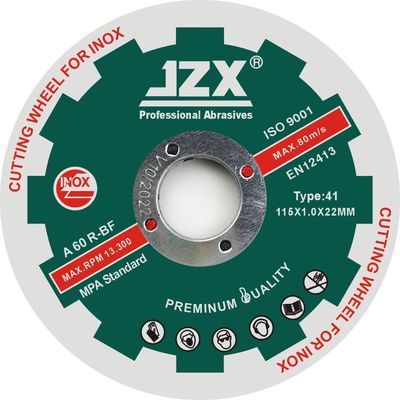 Tarcza tnąca ze stali nierdzewnej T41 115X1,2X22mm 4,5 &quot;1mm