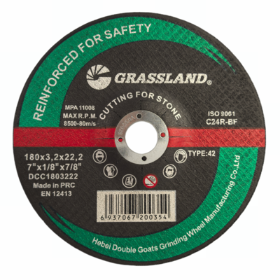 7" 180mm X 3.2mm X 22.2mm Stainless Steel Cutting Discs Angle Grinder Using EN 12413