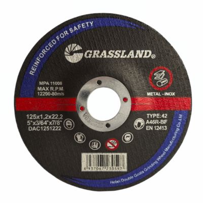 Tarcze tnące 125mm do szybkiego, prostego i czystego cięcia stali nierdzewnej i metali nieżelaznych z materiałem wiążącym z żywicy