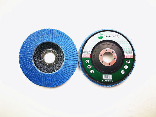 Zirconia VSM Grain P80, ziarnistość 125 mm, niebieska tarcza lamelkowa