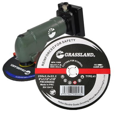 9" 230mm X 2mm X 22.2mm Stainless Steel Cutting Discs Angle Grinder Using EN 12413