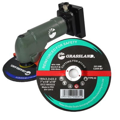 Żywicowe dyski do cięcia kamienia 180 mm średnica 3,2 mm grubość 22,2 mm Rozmiar otworu Kompatybilny z szybkimi szlifierami kątowymi