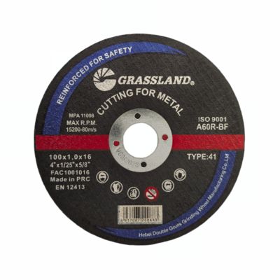 4 cali dyski do szlifowania metalu do cięć prostych i wolnych od żwirów 100 mm x 1 mm x 16 mm blada koła ciągła twardy tlenek aluminium ścierający 80 m/s